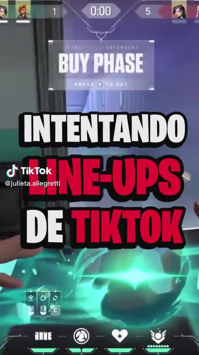 Intentando los lineups de tiktok 😂 #gamerentiktok #valorant #valoran...
