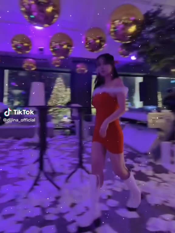 Merry X Mas 💕 #챌린크리에이터 #djjina #dj #디제이지나