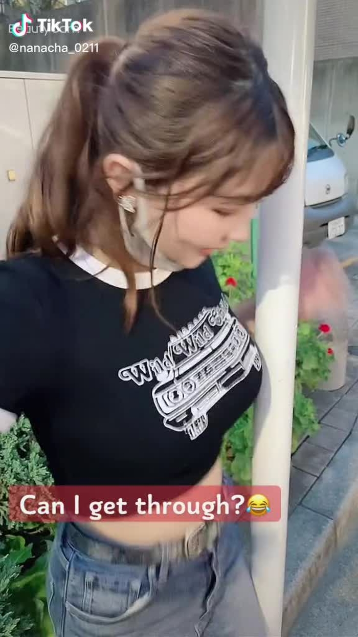 通れると思った？笑Can I get through?