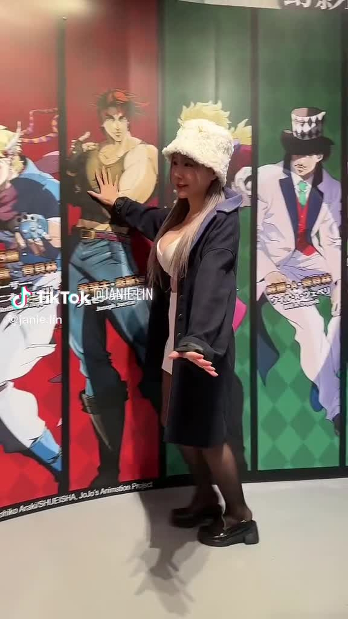 Who’s your fav stand? 你最喜歡的替身使者是？#jojo #jojopose #exhibition #fyp #ani...