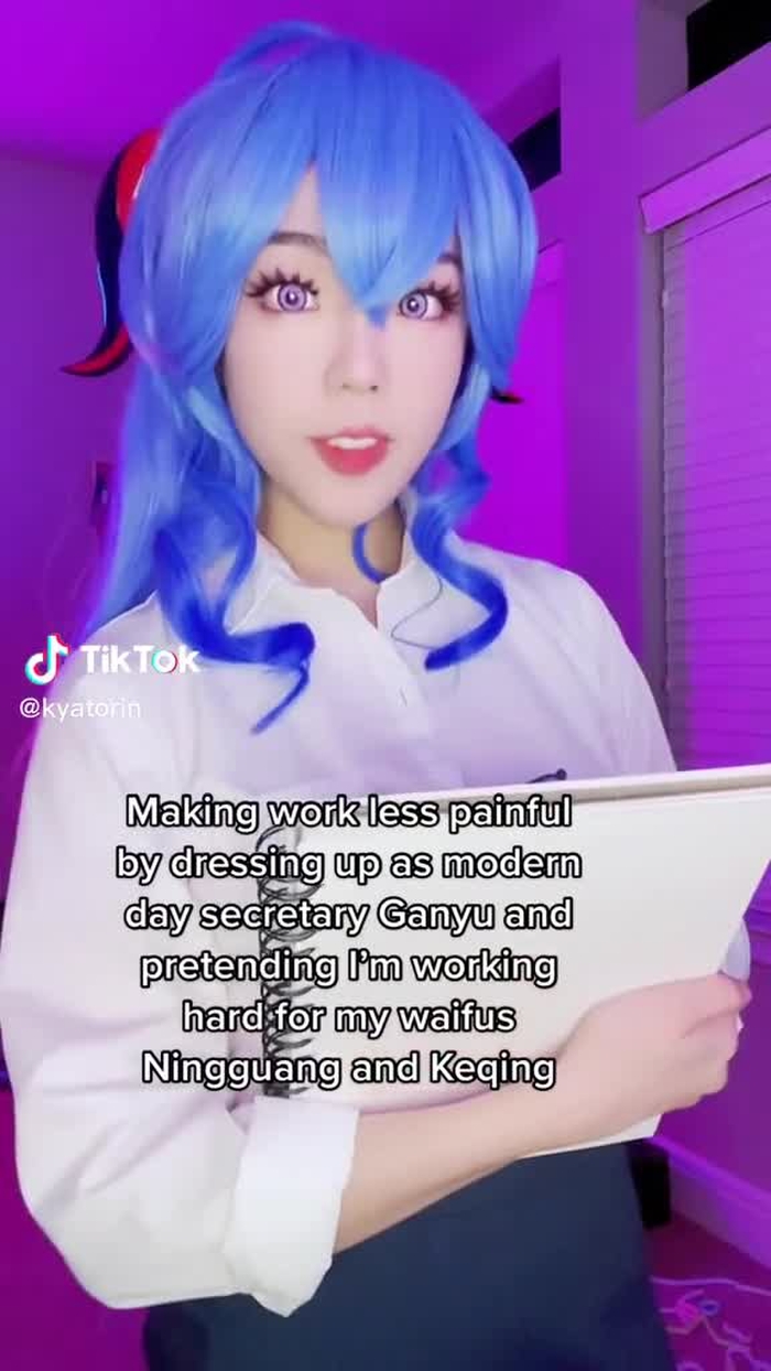 Cosplayer life hacks for 2023 🫡 #cosplay #cosplayer #ganyu #ganyugens...
