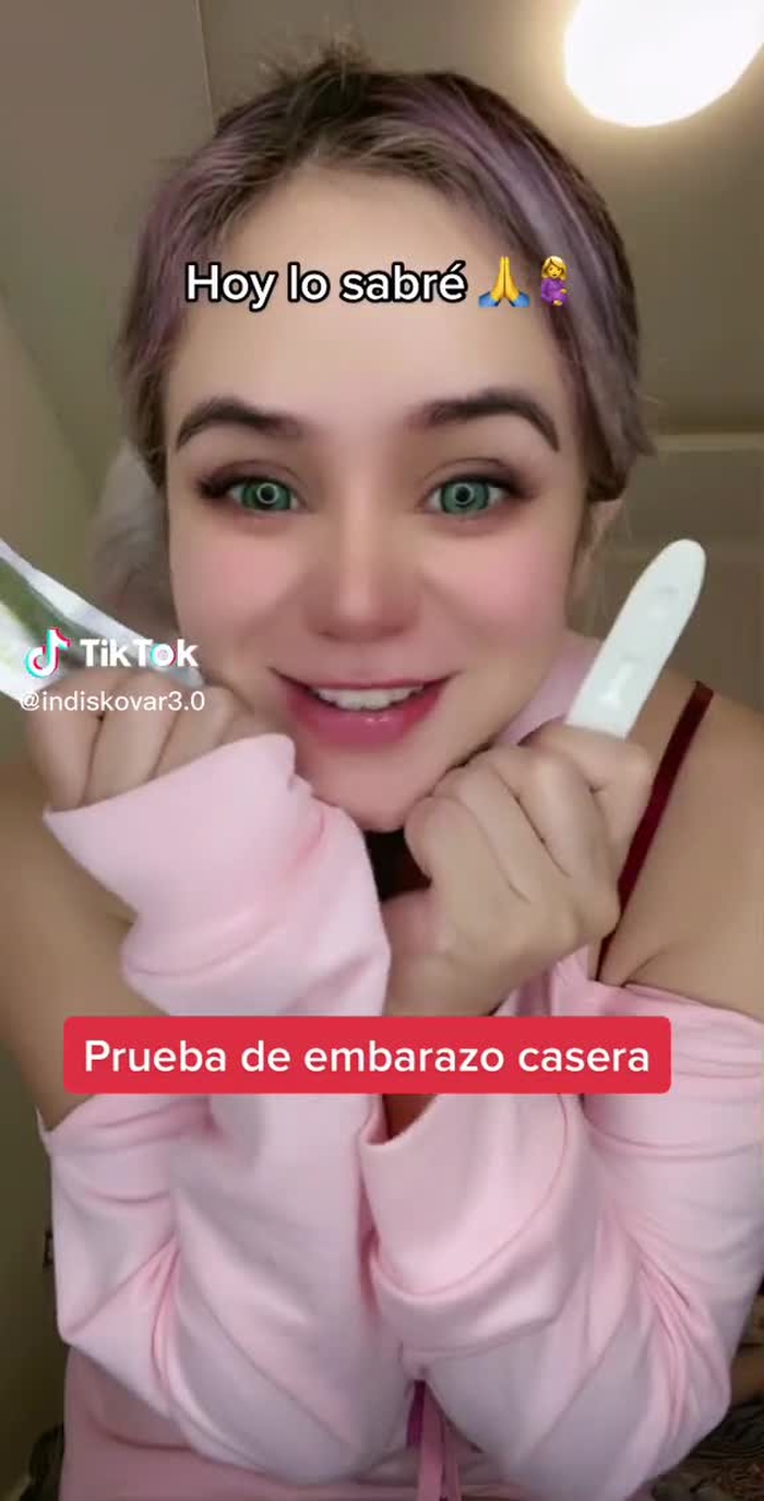 Me hice la prueba de embarazo 🤰uds que ven? Es positivo o negativo 🥺...