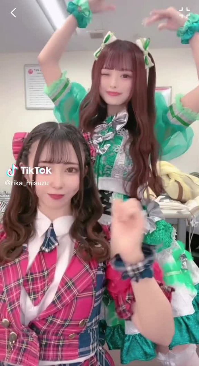 りりりか🫶🏻@こめ🍚 @iLiFE!【あいらいふ】 衣装交換でりりの着た！ずっと仲良し🫶🏻