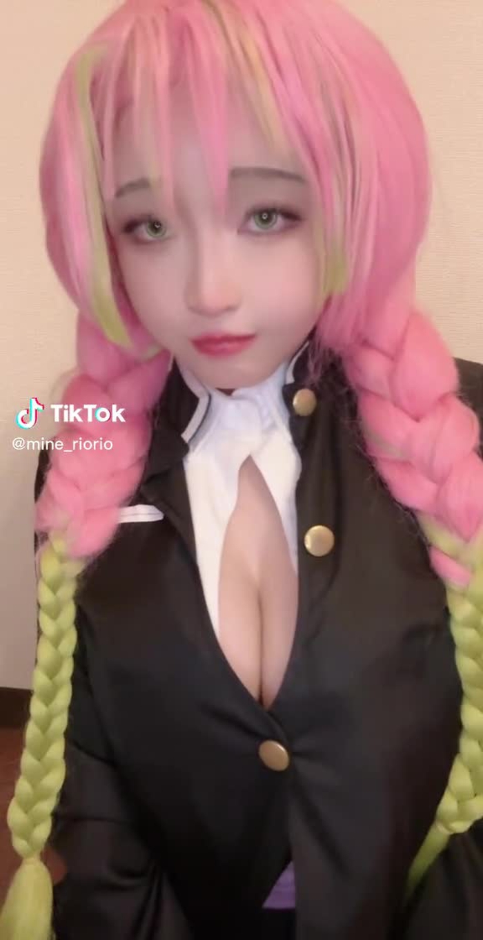 甘露寺蜜璃ちゃん🌸 #コスプレ #鬼滅の刃 #甘露寺蜜璃 #おすすめ