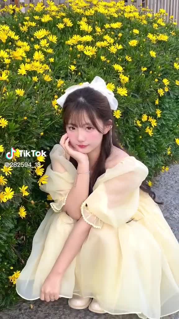 遇到了一排花花