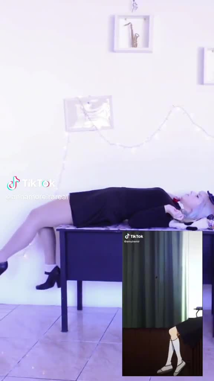 Comparação Chika dance cover por Anna Moreira 🥰 me siga pra mais