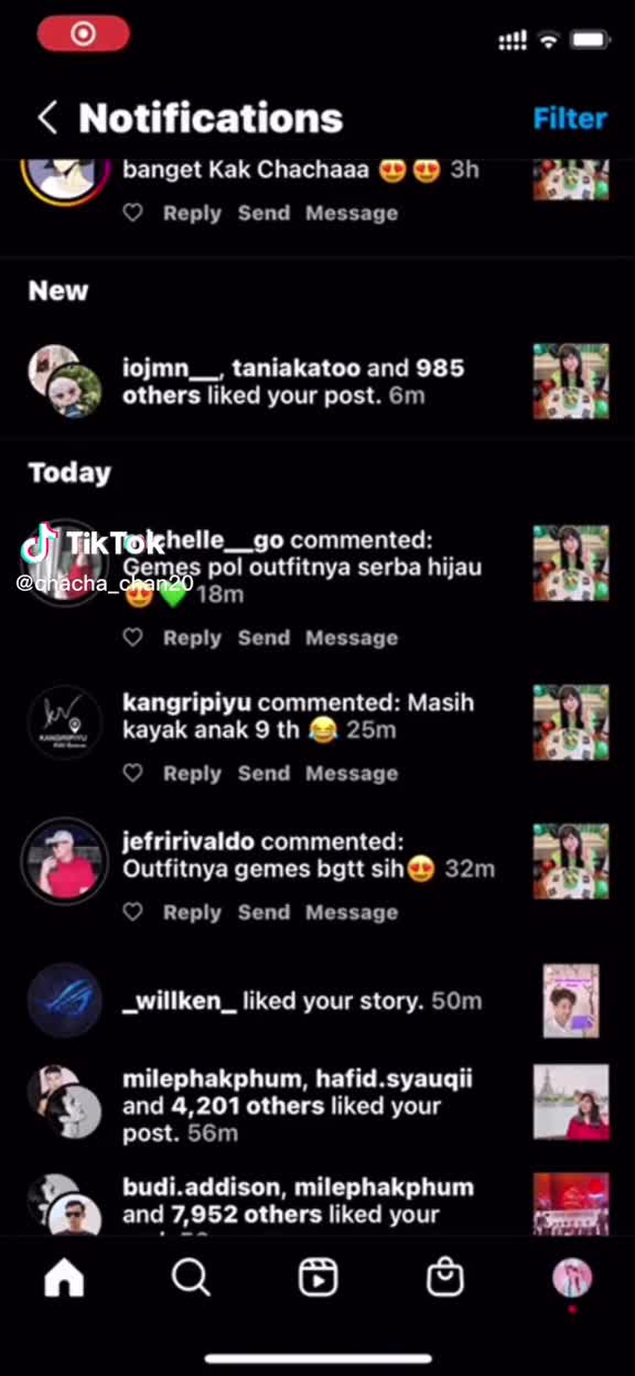 Bobok nyenyak malam ini krn abis di stalking @MilePhakphum 😭💚♥️🙏🏻m...