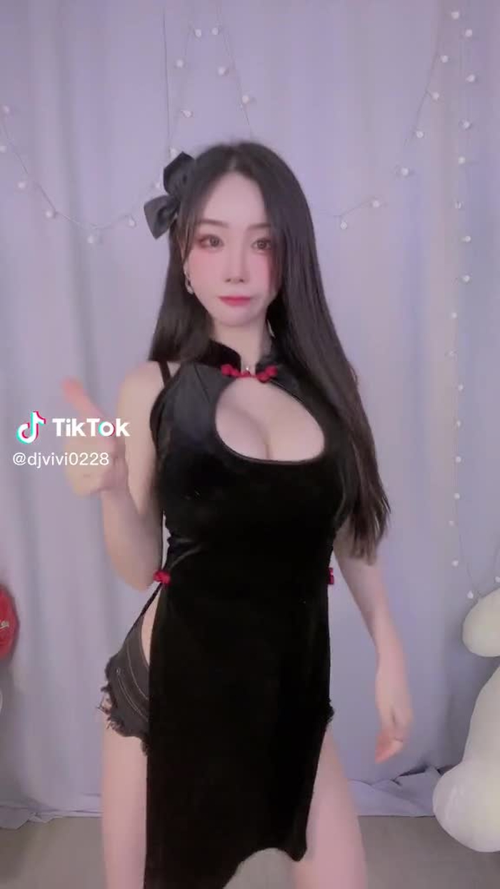 치파오😀#fyp #추천 #hottiktok #fypdancechallenge #댄스챌린지 #댄스 1