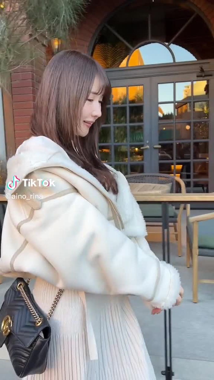 お散歩中 #さむい#冬 #藍野りな