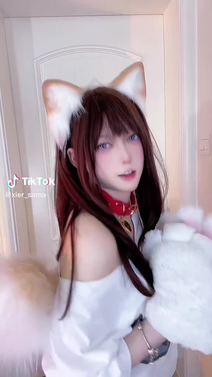 しっぽ触らないにゃん🐱#コスプレ #fyp #猫耳 #ダンス #かわいい