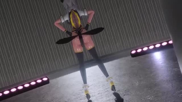 Goutouren Kagamine Rin fucks insect and Porky
