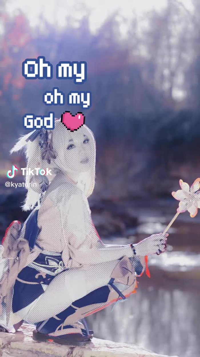 Cosplayer version! This has gotta be one of the cutest capcut template...