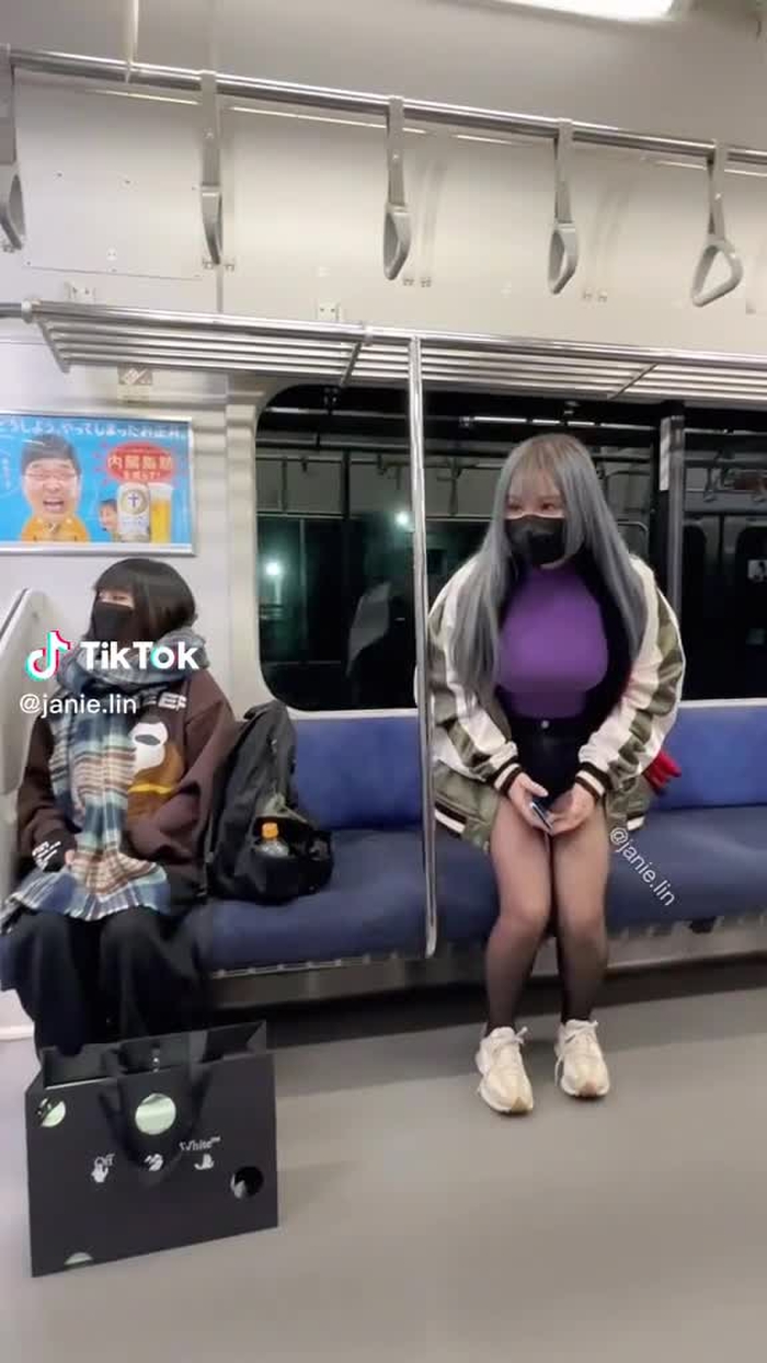 Railway Challenge🚃 電車挑戰！？ ちょっと耻ずかしいと思うの⁄(⁄•⁄ω⁄•⁄三 ⁄•⁄ω⁄•⁄)⁄テレテレ #fyp...