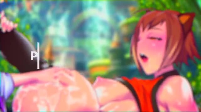 [4K] BlazBlue - Carl vs Makoto [60fps] [Washa]