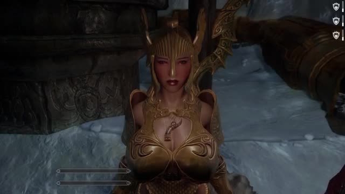 Dragonborn Fuck Lydia In An Icy Dungeon