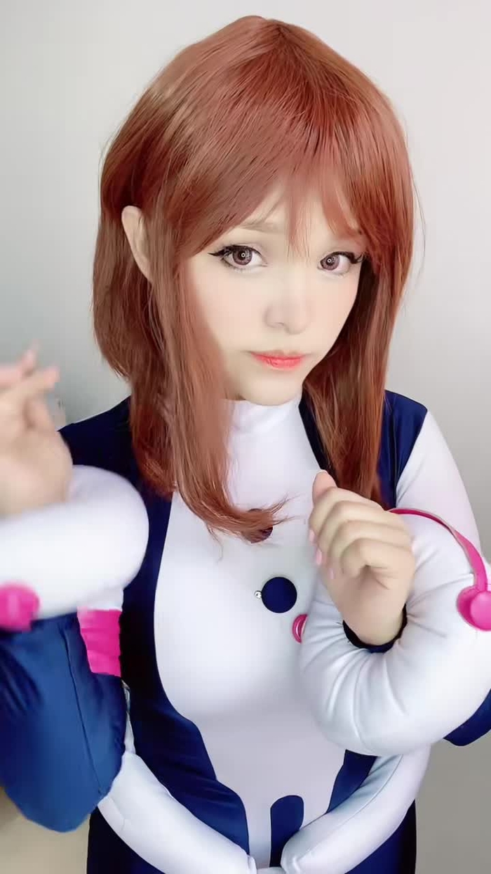 El final😂💕 #urarakaochako #myheroacademia #fypシ #viral #otakus #anim...