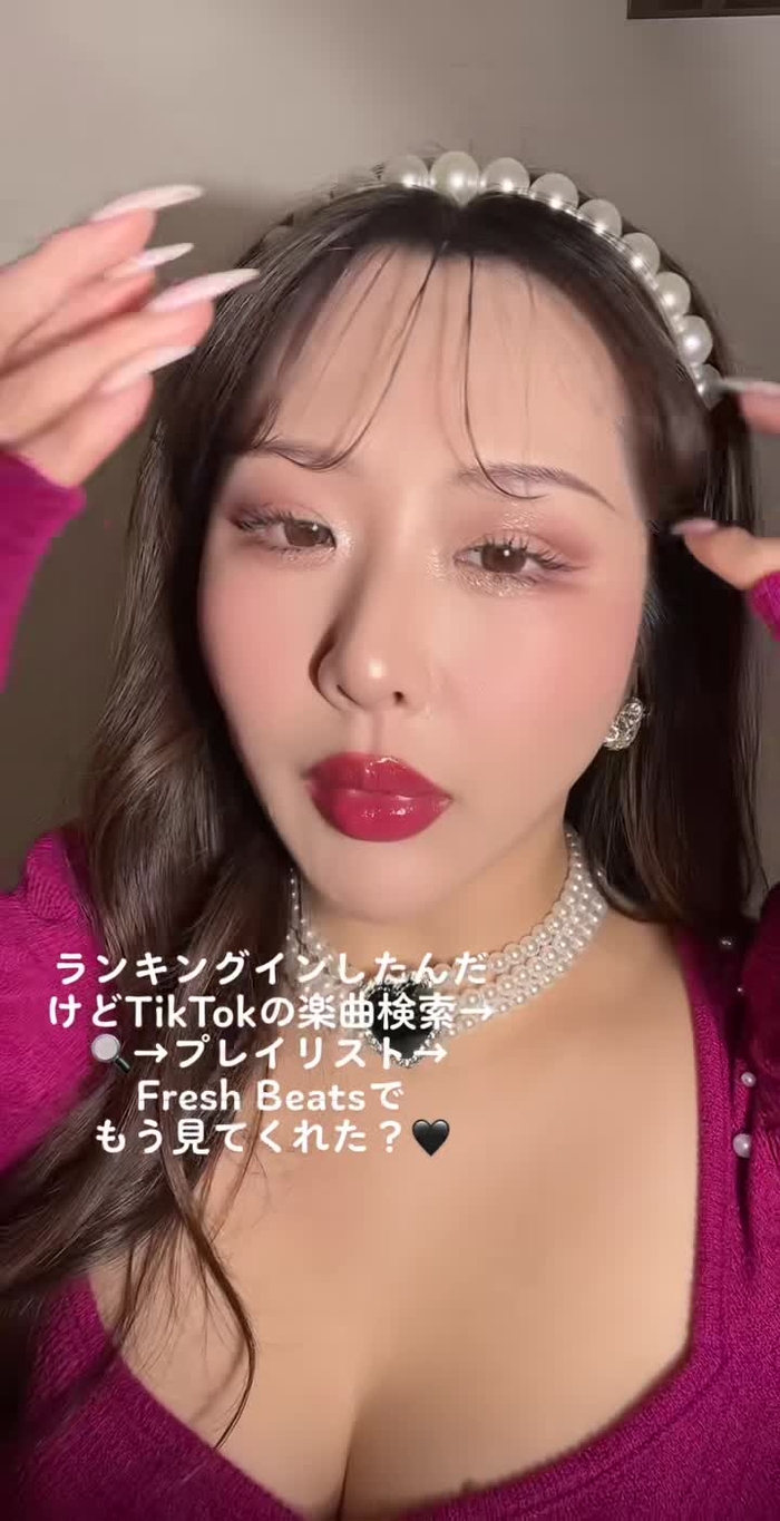 名だたるアーティストの方々の中に入れていただきありがとうございます💗TikTokさんらぶ😂🖤 #rap #jdoll #glamoro...