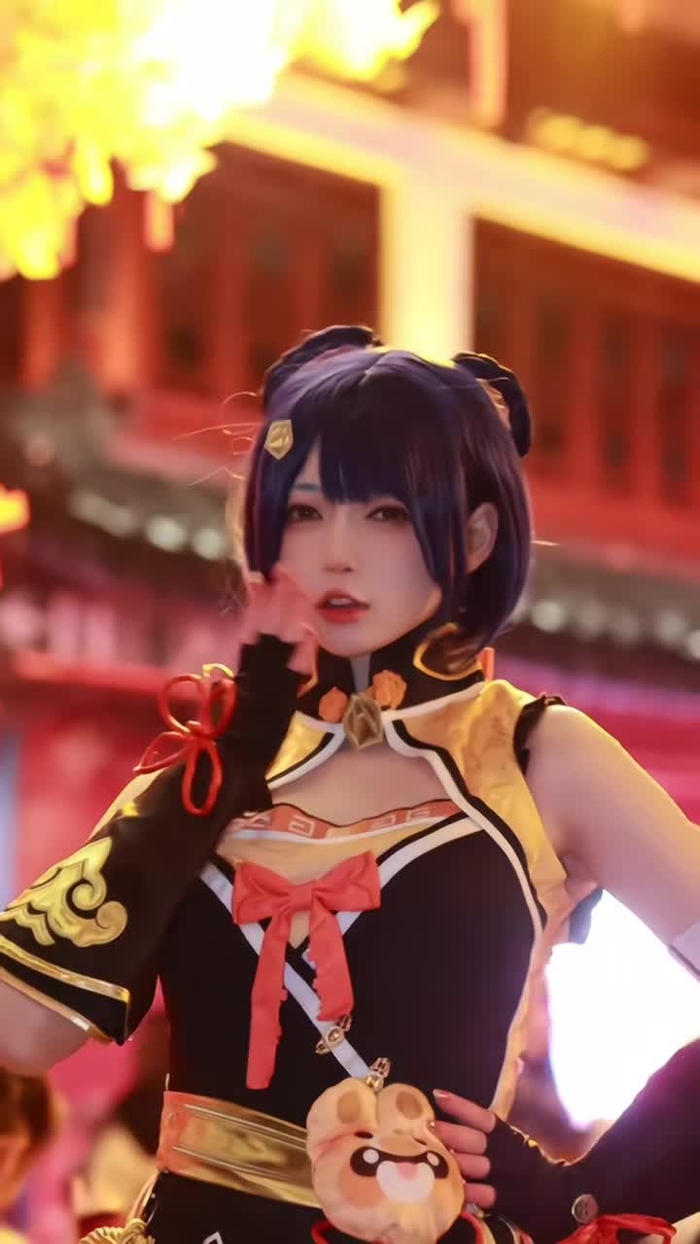 海灯祭楽しく過ごしたか？皆さん#コスプレ #原神コスプレ #香菱コスプレ #海灯祭 #fyp #xianglingcosplay #gens...