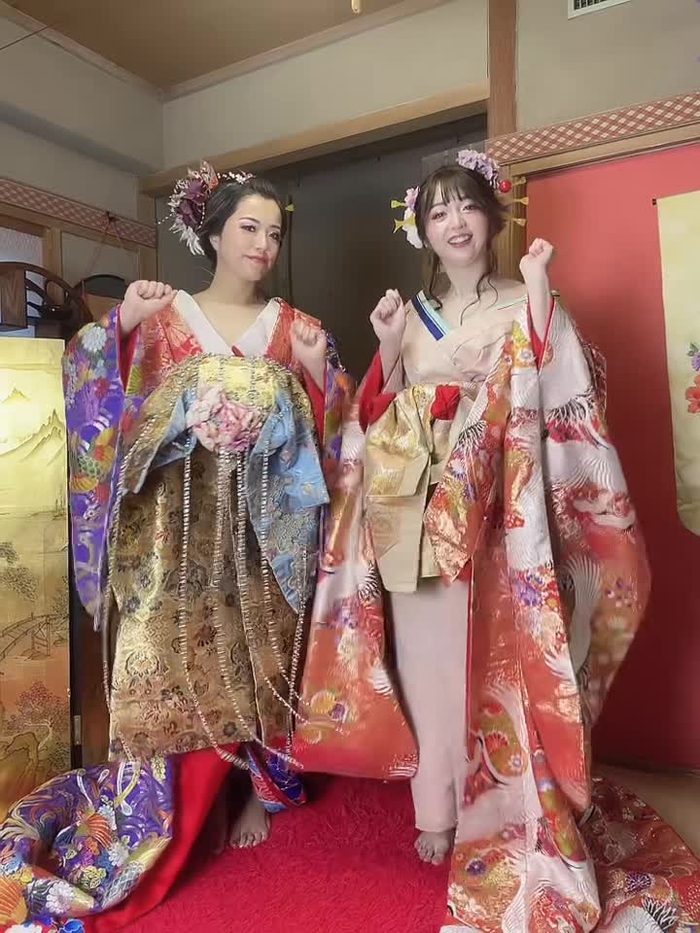 花魁撮影会でした🌸 #グラドル #fyp #花魁