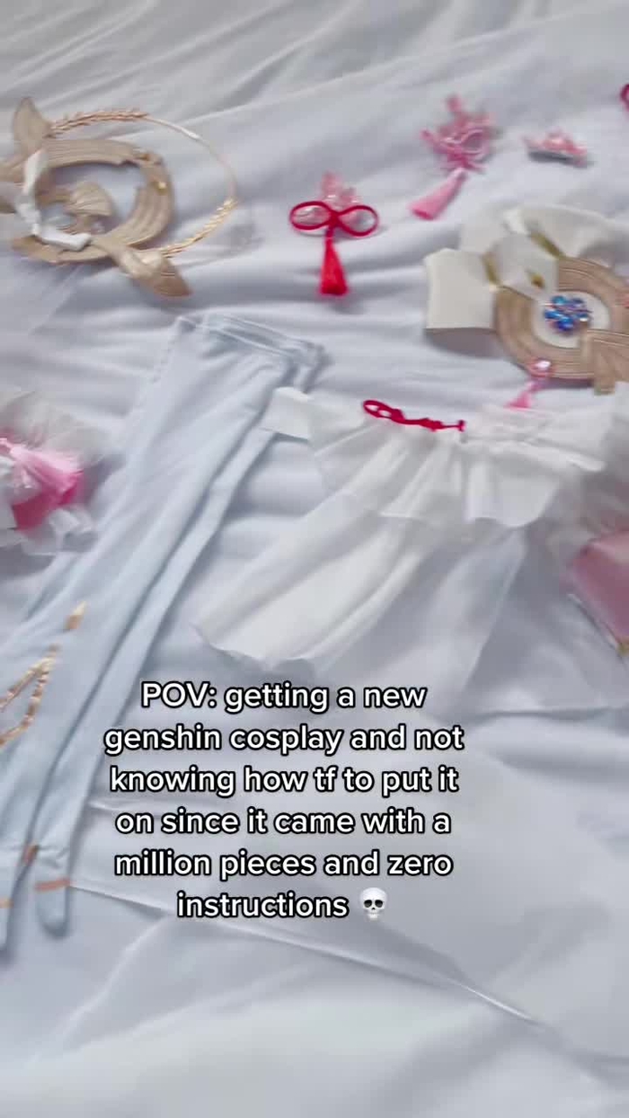 I swear this is a shared experience for genshin cosplayers #genshincos...