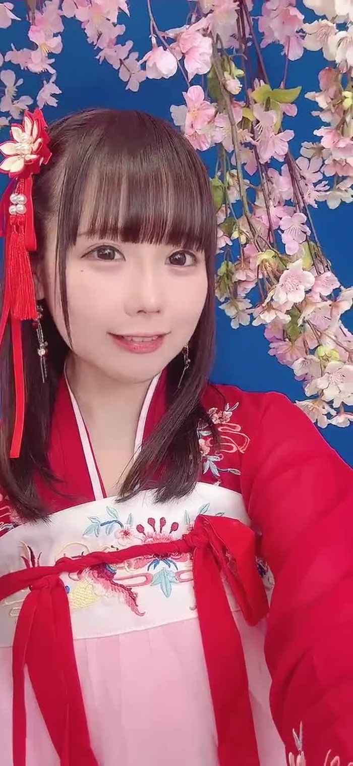 鹿乃ばんび🍄3/26 ELLE桜撮影会 onakasui_ta2000
