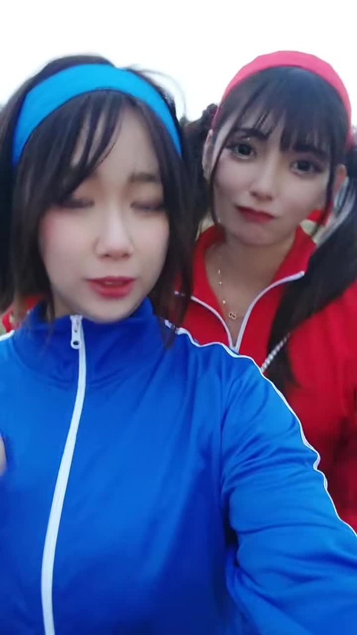 こんなグワグワに撮ることある？ていう😀ちゃんみと運動会終わりに💖@chanmiki0712