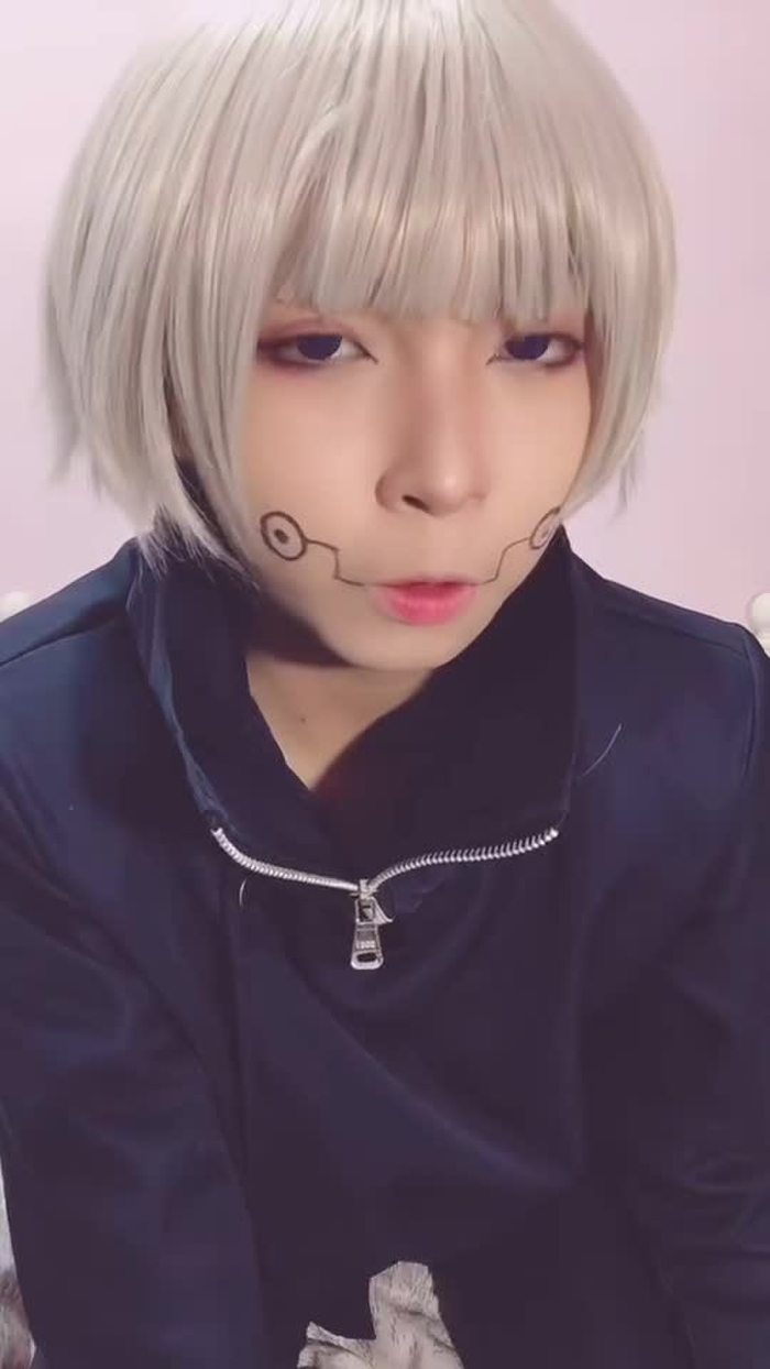明天長這樣哦 歡迎來認🤣 #狗卷棘 #狗卷棘コスプレ #咒術迴戰 #咒术回战