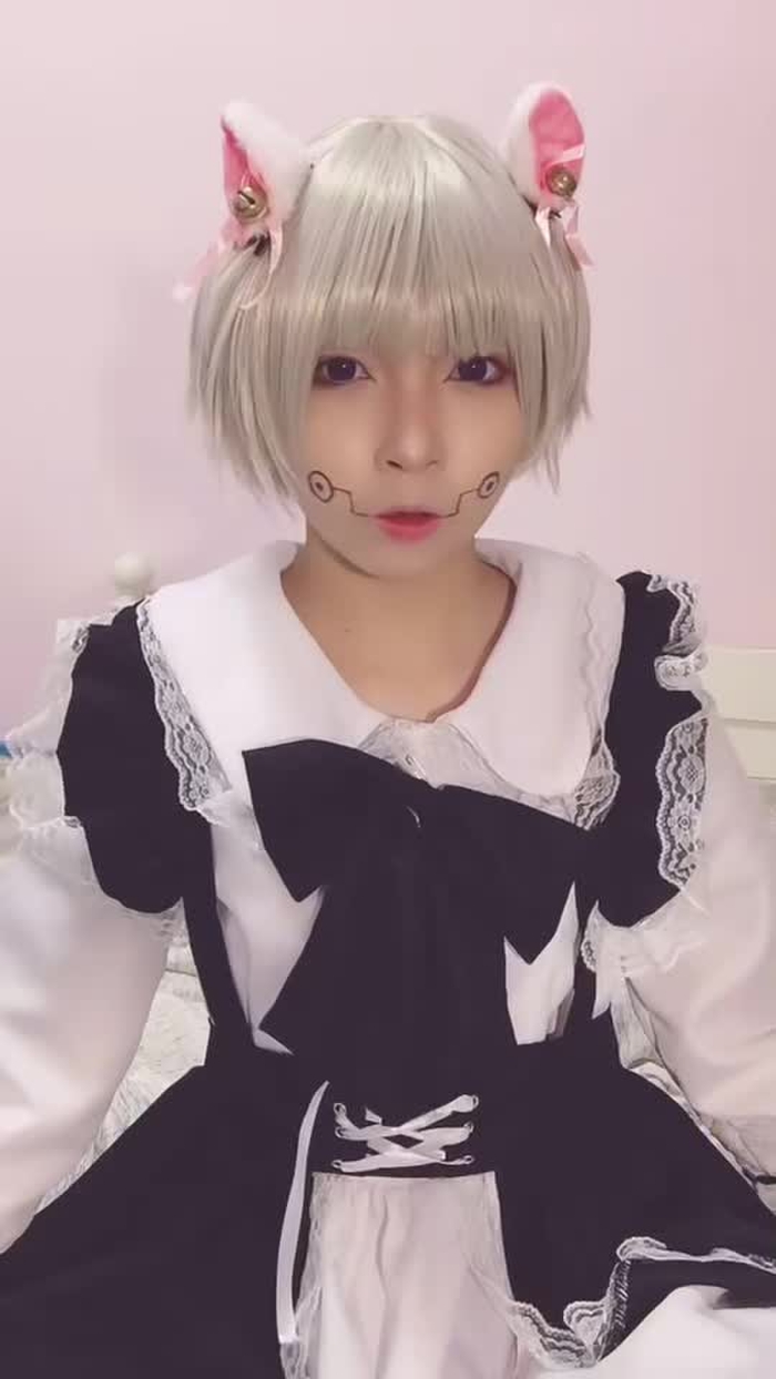 喵🐱狗卷意外是舒適圈耶💕#狗卷棘 #狗卷棘コスプレ #咒術迴戰 #咒术回战