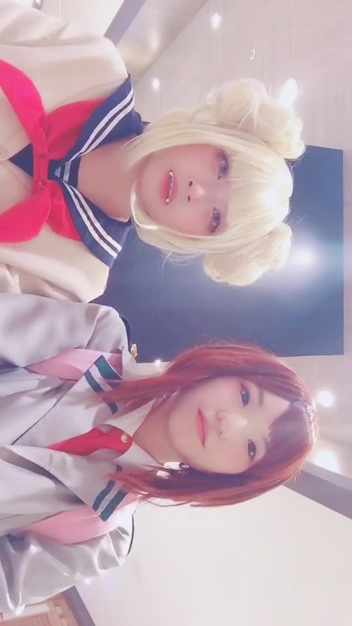 笑死這部超多NG🤣 麗日：@.___.sora #我的英雄學院 #僕のヒーローアカデミア #渡我被身子 #麗日お茶子