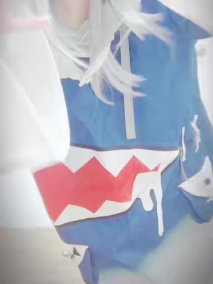 尾巴好可愛🦈💗#抖音爸爸別限我流
