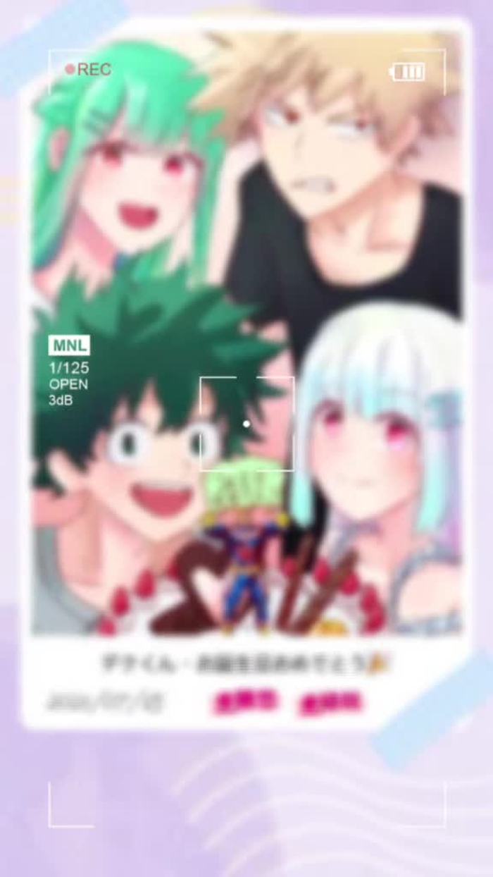 小久生日快樂！#勝💍悠 #綠🔒咲 綠谷夢女： @midoriya_misaki