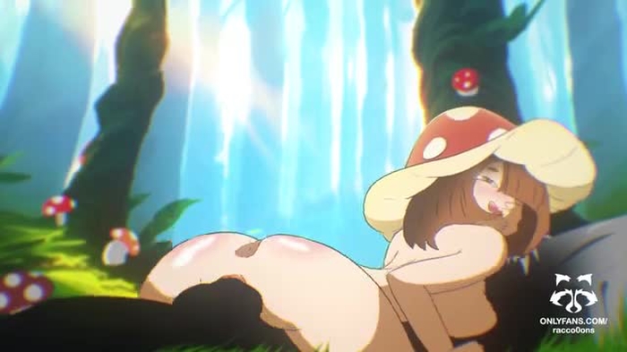 KINOKO RIDES HUGE PLANT