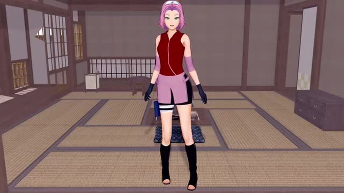 Sakura Haruno is in love with Naruto