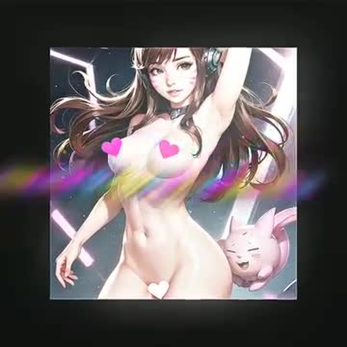 Naughtiest Overwatch Girl - D.va Edit