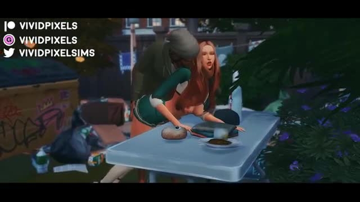 Sorority slut wants to get spanked and humiliated by dirty old homeless man