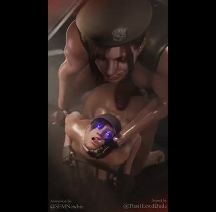 Infected Jill Fucks Herself (Sound) [sfmnewbie]