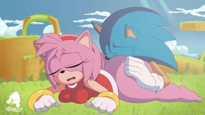 Sonic lick Amy [scrabble007]
