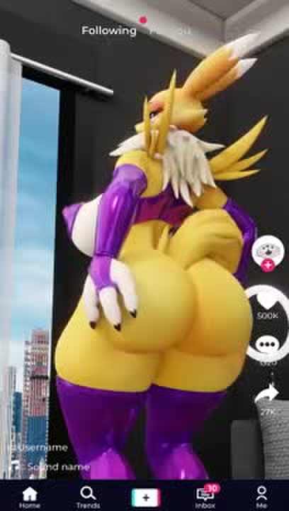 Renamon tiktok star