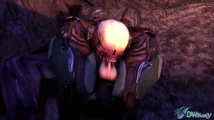 Hell Knight Forced Deepthroat