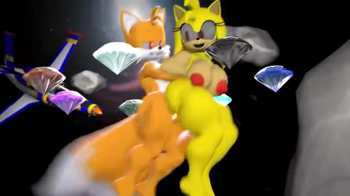 Super Tails x Super Amy - [Shatteredshor]