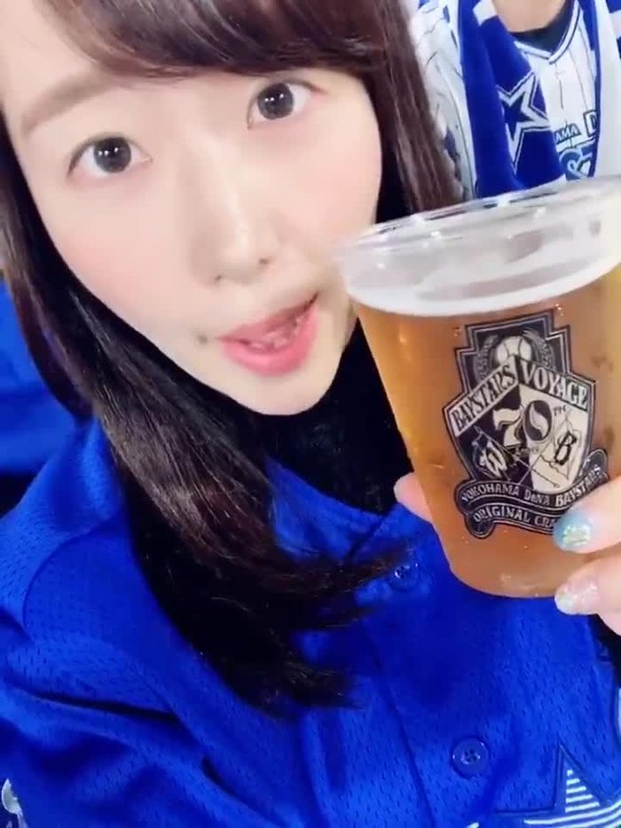 蒼井まや⚾️💙＼横浜優勝／ @aoimaya_ny 84