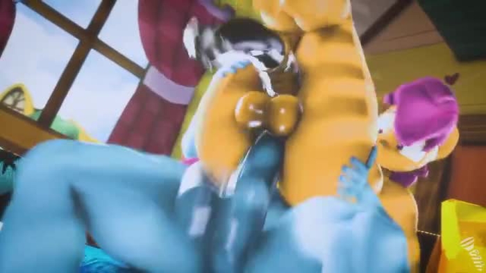 [SOUND] Rainbow Dash fucks Scootaloo [ScrewingwithSFM] 1
