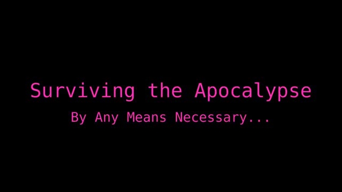 Sims 4 - Surviving The Apocalypse