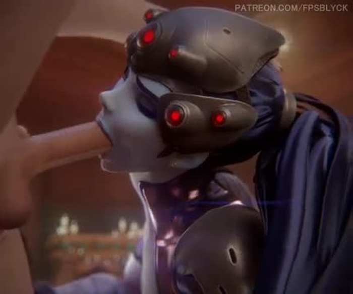 Widowmaker blowjob [FPSBlyck] 1