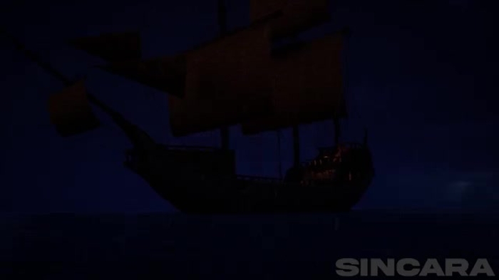 Pirate captain fucks his new found treasure