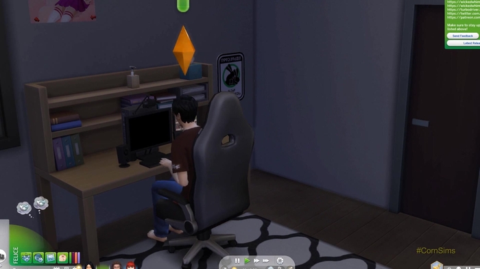 The Sims Ep.1 Step sister fucks little nerd step brother and gets pregnant