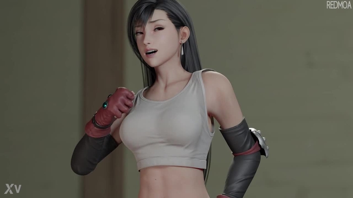 Tifa Lockhart fucking to the stalk