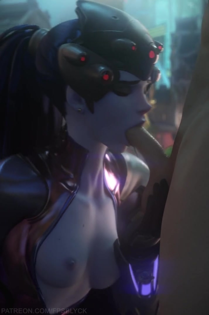 Overwatch Widowmaker blowjob - (Fpsblyck)