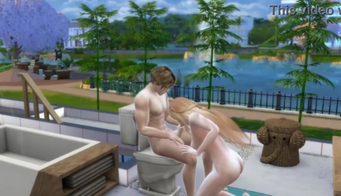 [Short] Rough Sex on the toilet