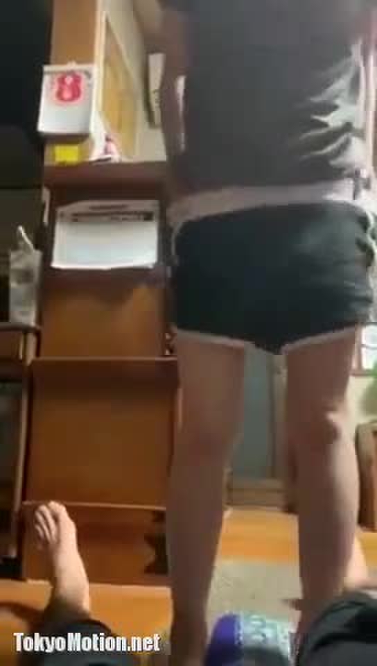 スマホ個人撮影 すごい方言カップルw ばあちゃん達が起きてこないようにサクッと騎上位ww［再］